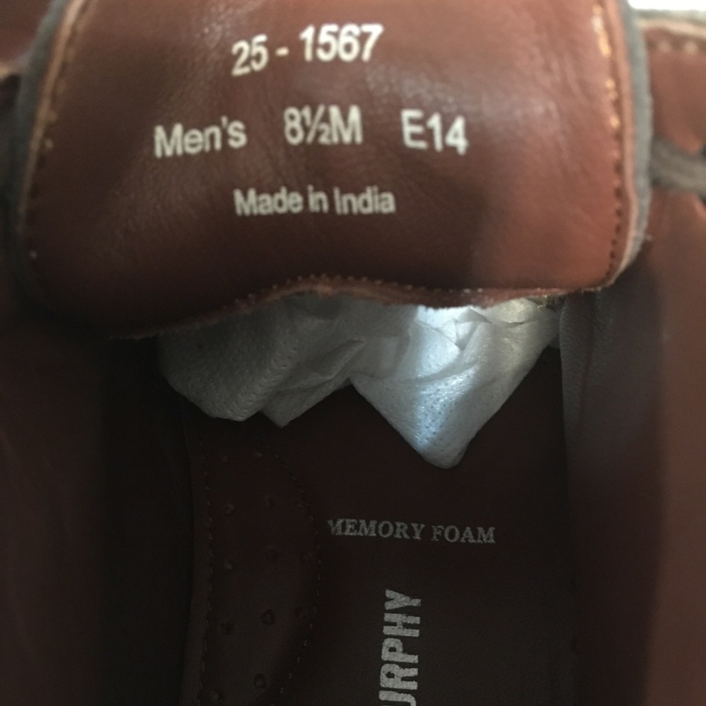 NIB/ Johnson & Murphy Brown Suede boots 81/2 - Picture 6 of 8